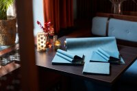 Zelltuchservietten 33 x 33 cm, 3-lagig, 1/4-Falz, Motive, Kleinpack Golden Deco (VPE 500 St.)