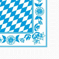 Zelltuchservietten 33 x 33 cm, 3-lagig, 1/4-Falz, Motive...