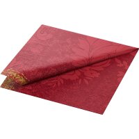 Zelltuchservietten 33 x 33 cm, 3-lagig, 1/4-Falz, Motive Royal bordeaux (VPE 1000 St.)