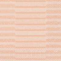 Zelltuchservietten 33 x 33 cm, 3-lagig, 1/4-Falz, Motive Tessuto dusty pink (VPE 1000 St.)