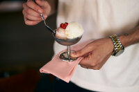 Zelltuchservietten 33 x 33 cm, 3-lagig, 1/4-Falz, Motive Tessuto dusty pink (VPE 1000 St.)