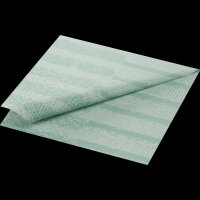 Zelltuchservietten 33 x 33 cm, 3-lagig, 1/4-Falz, Motive Tessuto mint (VPE 1000 St.)