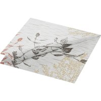 Zelltuchservietten 33 x 33 cm, 3-lagig, 1/4-Falz, Motive Wood & Deer (VPE 1000 St.)