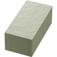 Zelltuchservietten 33 x 33 cm, 3-lagig, 1/8-Buchfalz, Uni pistachio green (VPE 1000 St.)