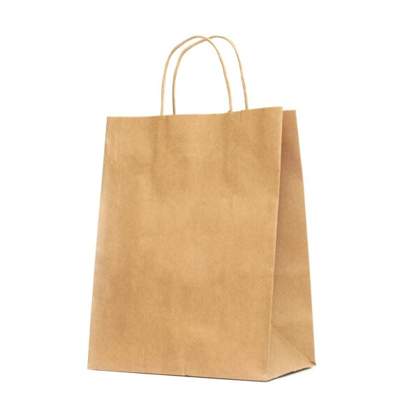 Pastabag 28 + 20 x 32 cm neutral braun | VPE 200