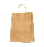 Pastabag 28 + 20 x 32 cm neutral braun | VPE 200