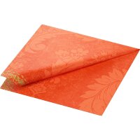 Zelltuchservietten 40 x 40 cm, 3-lagig, 1/4-Falz, Motive Royal sun orange (VPE 1000 St.)