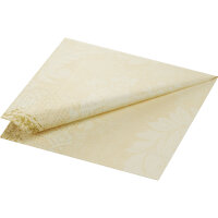 Zelltuchservietten 40 x 40 cm, 3-lagig, 1/4-Falz, Motive Royal cream (VPE 1000 St.)