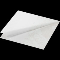 Zelltuchservietten 40 x 40 cm, 3-lagig, 1/8-Kopffalz, Motive Royal white (VPE 1000 St.)