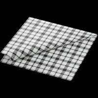 Zelltuchservietten 40 x 40 cm, 3-lagig, 1/8-Kopffalz, Motive Izza (VPE 1000 St.)