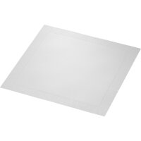Klassikservietten 40 x 40 cm, 4-lagig geprägt, 1/4-Falz, Uni weiß (VPE 300 St.)