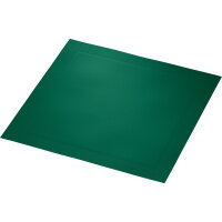 Klassikservietten 40 x 40 cm, 4-lagig geprägt, 1/4-Falz, Uni jägergrün (VPE 300 St.)