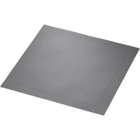 Klassikservietten 40 x 40 cm, 4-lagig geprägt, 1/4-Falz, Uni granite grey (VPE 300 St.)