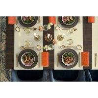 Klassikservietten 40 x 40 cm, 4-lagig geprägt, 1/4-Falz, Motive Royal sun orange (VPE 300 St.)