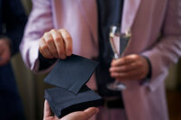 Bio-Dunisoft-Servietten 20 x 20 cm, 1/4-Falz, Uni cream (VPE 2880 St.)