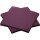 Bio-Dunisoft-Servietten 20 x 20 cm, 1/4-Falz, Uni plum (VPE 2880 St.)