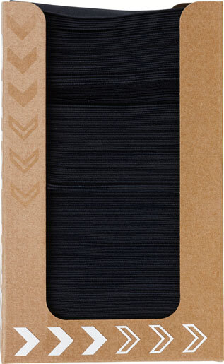 Bio-Dunisoft-Servietten 20 x 20 cm, Spenderboxen schwarz (VPE 1200 St.)