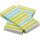 Dunisoft-Servietten 20 x 40 cm, 1/4-Falz, Motive Elise Stripes (VPE 1440 St.)