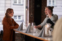 Bio-Dunisoft-Servietten 40 x 40 cm, 1/4-Falz, Uni granite grey, Papierverpackung (VPE 360 St.)