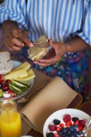 Bio-Dunisoft-Servietten 40 x 40 cm, 1/4-Falz, Uni natural brown - unbleached (VPE 360 St.)