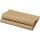 Bio-Dunisoft-Servietten 40 x 40 cm, 1/4-Falz, Uni natural brown - unbleached (VPE 360 St.)
