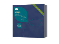 Bio-Dunisoft-Servietten 40 x 40 cm, 1/4-Falz, Uni dunkelblau (VPE 360 St.)