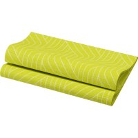 Dunisoft-Servietten 40 x 40 cm, 1/4-Falz, Motive Woven kiwi (VPE 360 St.)