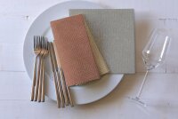 Dunisoft-Servietten 40 x 40 cm, 1/4-Falz, Motive Woven kiwi (VPE 360 St.)