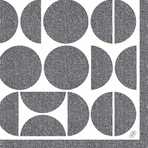 Dunisoft-Servietten 40 x 40 cm, 1/4-Falz, Motive Shapes (VPE 720 St.)