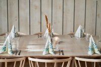 Dunisoft-Servietten 40 x 40 cm, 1/4-Falz, Motive Spire (VPE 720 St.)