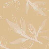 Bio-Dunisoft-Servietten 40 x 40 cm, 1/4-Falz, Motive Eco Leaves - unbleached (VPE 360 St.)
