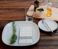 Dunisoft-Servietten 48 x 48 cm, 1/8-Buchfalz, Motive Towel grey (VPE 360 St.)