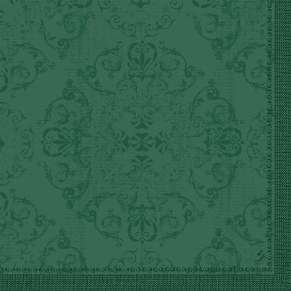 Dunilin-Servietten 40 x 40 cm,1/4-Falz, Motive Opulent dark green (VPE 540 St.)