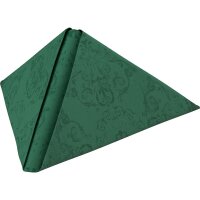 Dunilin-Servietten 40 x 40 cm,1/4-Falz, Motive Opulent dark green (VPE 540 St.)