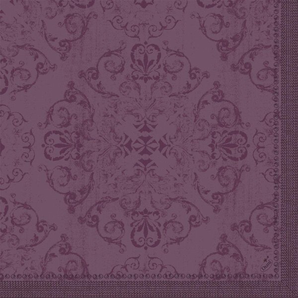 Dunilin-Servietten 40 x 40 cm,1/4-Falz, Motive Opulent plum (VPE 540 St.)