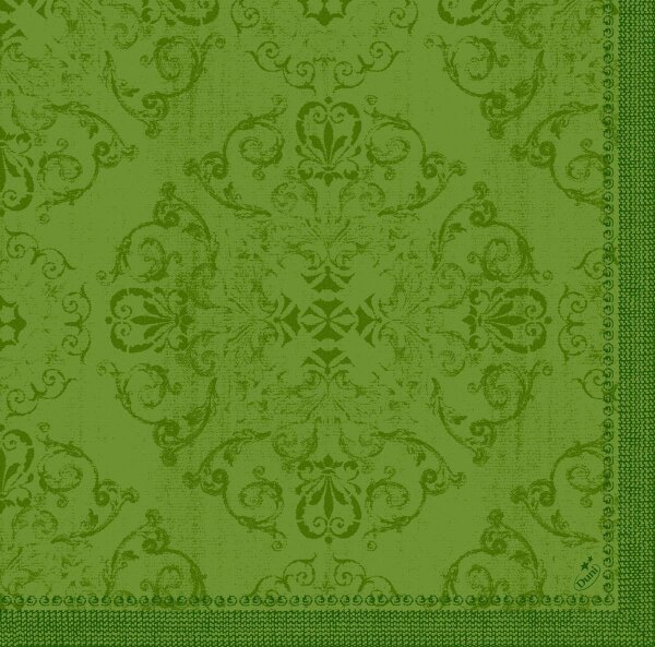 Dunilin-Servietten 40 x 40 cm,1/4-Falz, Motive Opulent leaf green (VPE 540 St.)
