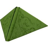 Dunilin-Servietten 40 x 40 cm,1/4-Falz, Motive Opulent leaf green (VPE 540 St.)