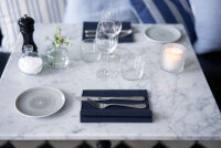 Dunilin-Servietten 40 x 60 cm, 1/4-Falz, Uni schwarz (VPE 225 St.)