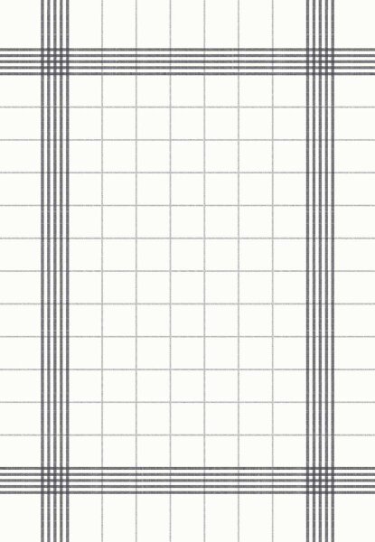 Towel-Napkin 38 x 54 cm, Flat-Pack, Motive weiß/grau (VPE 250 St.)