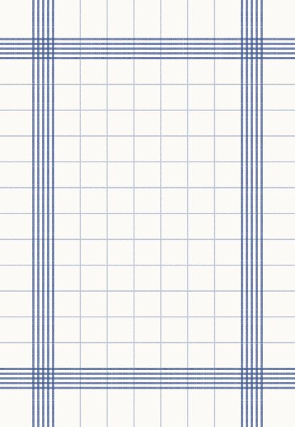 Towel-Napkin 38 x 54 cm, Flat-Pack, Motive weiß/blau (VPE 250 St.)