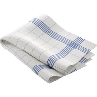Towel-Napkin 38 x 54 cm, Flat-Pack, Motive weiß/blau (VPE 250 St.)