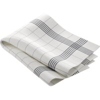 Towel-Napkin 38 x 54 cm, Flat-Pack, Motive weiß/grau (VPE 200 St.)