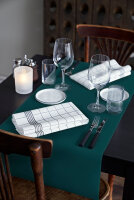 Towel-Napkin 38 x 54 cm, Flat-Pack, Motive weiß/grau (VPE 200 St.)