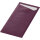 Sacchetto Zelltuch 190 x 85 mm, Uni plum/weiß (VPE 500 St.)