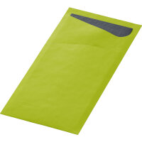 Sacchetto Zelltuch 190 x 85 mm, Uni kiwi/schwarz (VPE 500 St.)