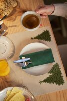 Sacchetto Zelltuch 190 x 85 mm, Uni granite grey/schwarz (VPE 500 St.)