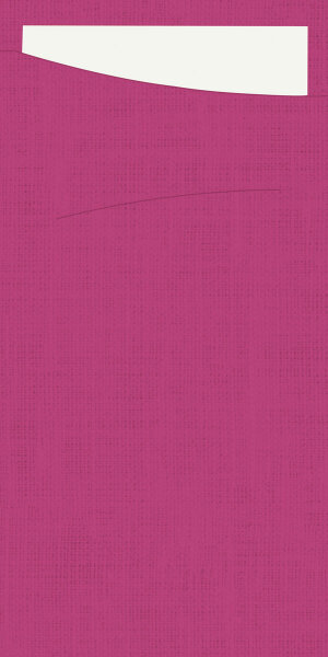 Sacchetto Dunisoft 230 x 115 mm, Uni fuchsia/weiß (VPE 240 St.)