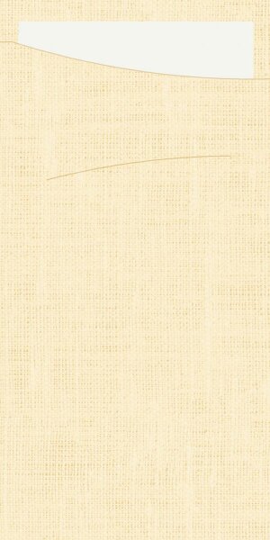 Sacchetto Bio-Dunisoft 230 x 115 mm, Uni cream/weiß (VPE 240 St.)