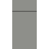 Bio Duniletto Slim 40 x 33 cm, Uni granite grey (VPE 260 St.)