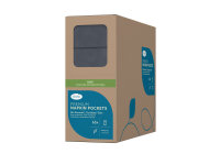 Bio Duniletto Slim 40 x 33 cm, Uni schwarz (VPE 260 St.)